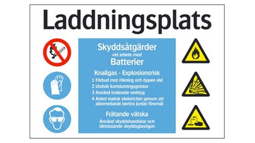 Laddningsplats för elfordon