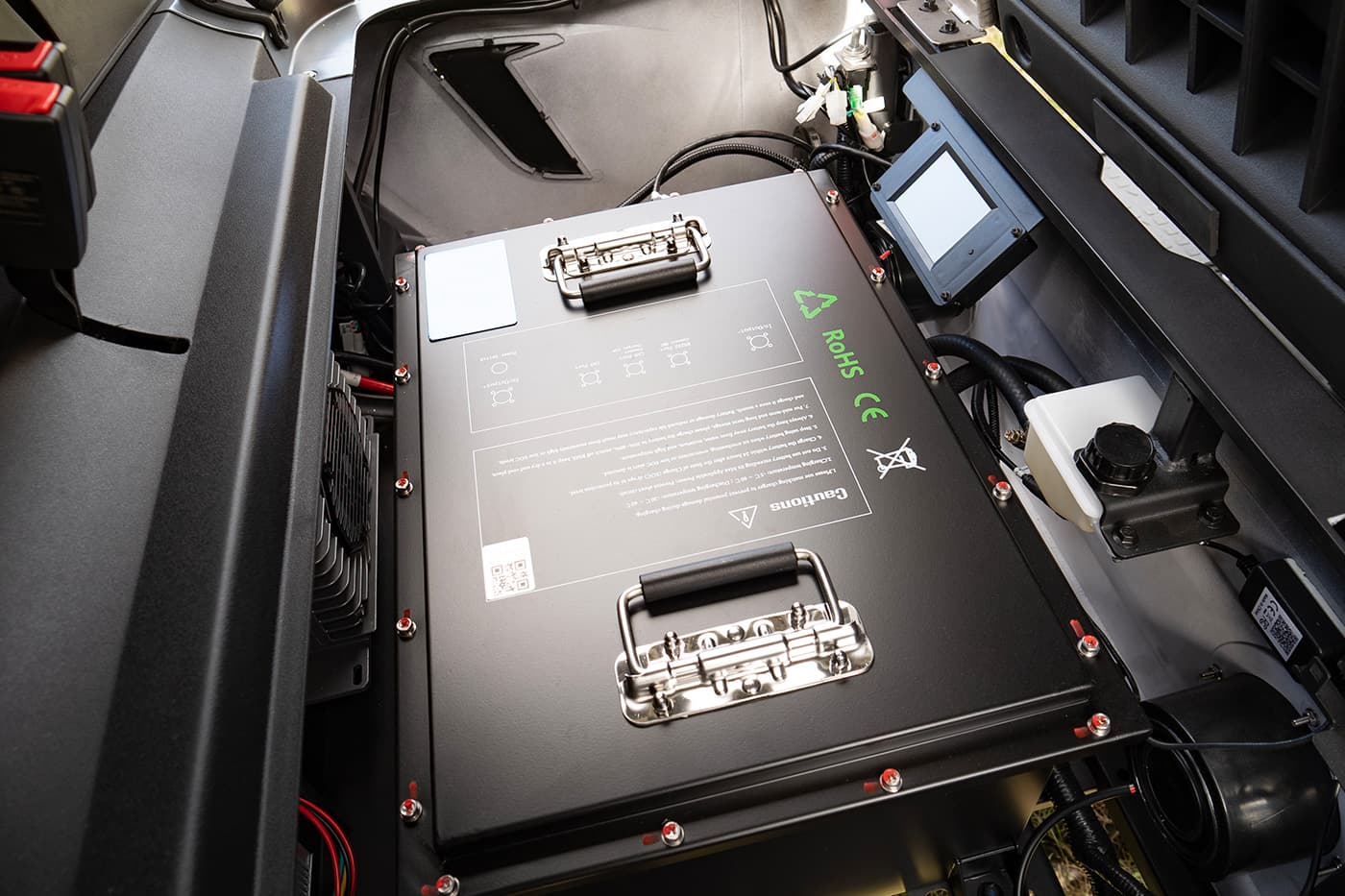 Batterier i eldrivna arbetsfordon