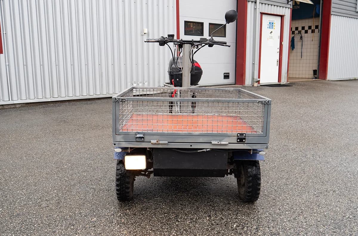 Norsjö Carrier Electric flakmoped -2014