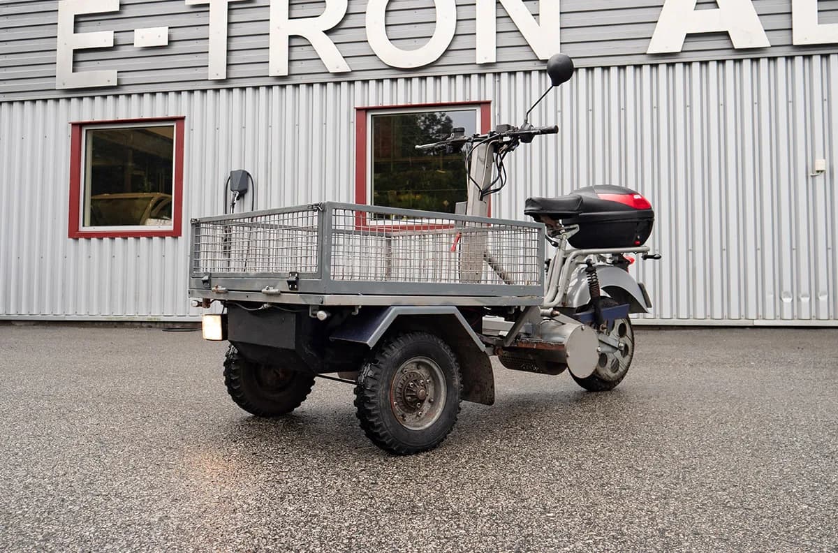 Norsjö Carrier Electric flakmoped -2014